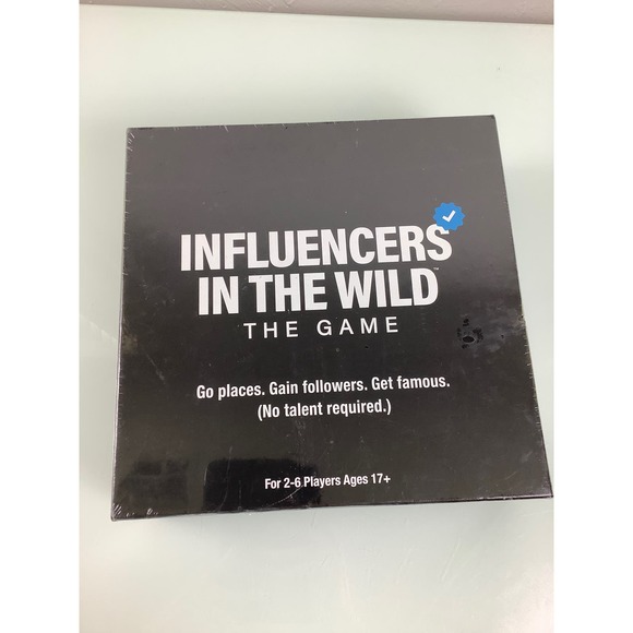 NEW influencers in the wild The Game Board Game SEALED - Picture 1 of 11